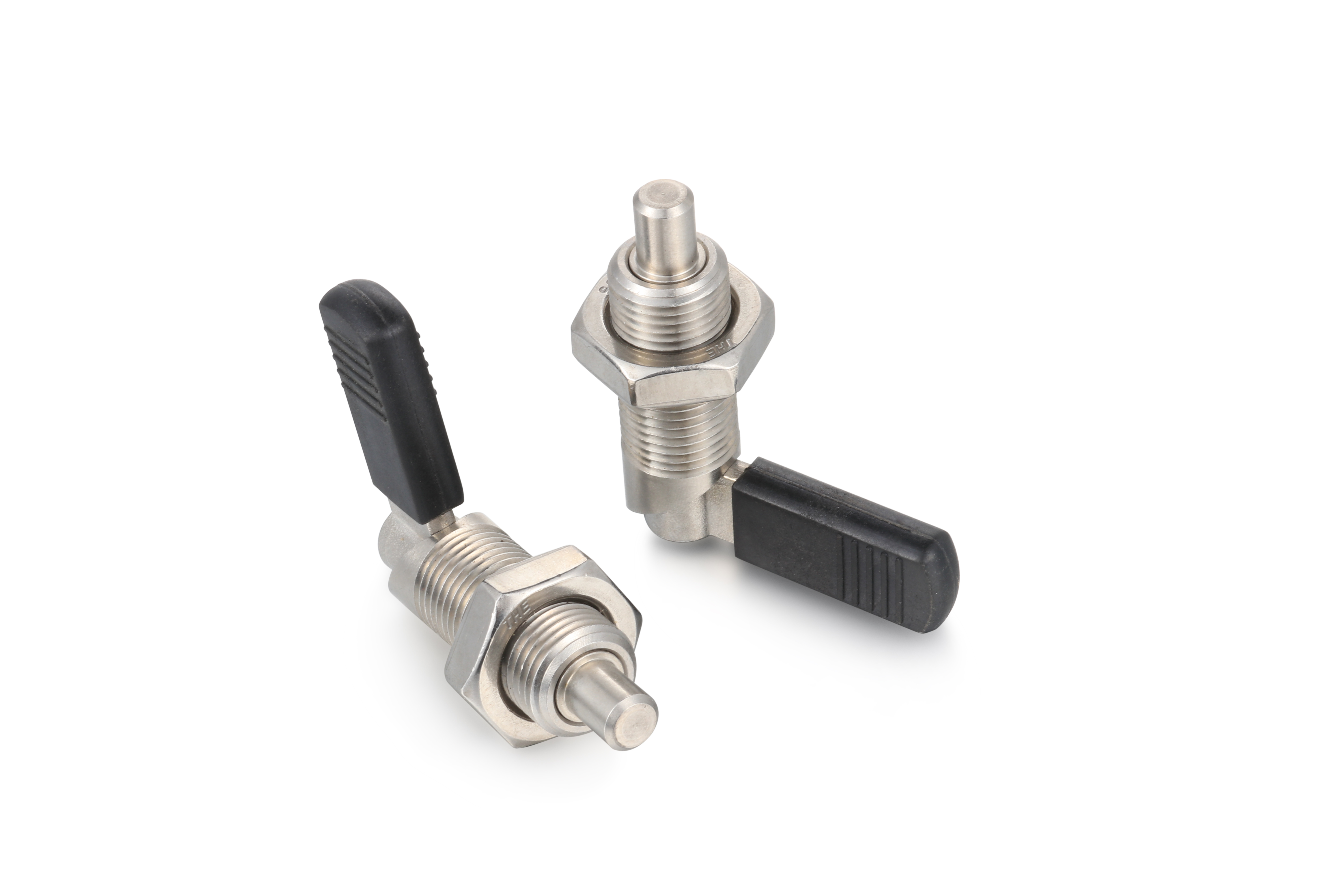 Indexing Plungers Fine Thread Lever Nuts PXVB PXVBK