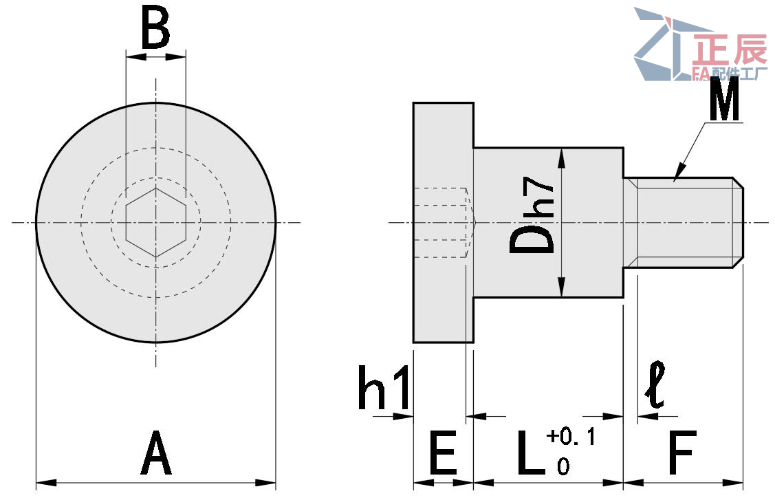 Stepped Screws Low Head Selectable DBB DBM DBS