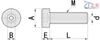 Low Profile Socket Cap Screws Vented CBAST