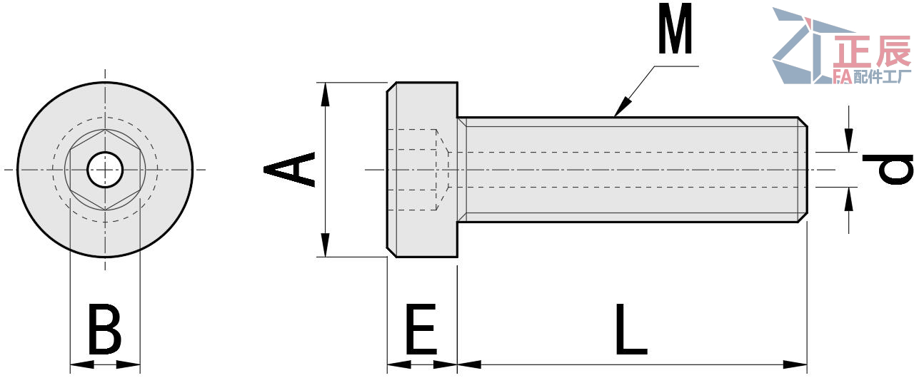 Low Profile Socket Cap Screws Vented CBAST