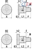 Stepped Screws Low Head Configurable Step Length DBTB DBTM DBTS