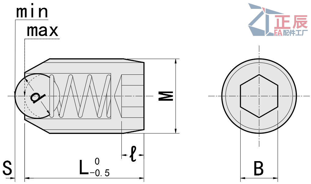 Ball Plungers Fine Thread BMPJ BMSJ