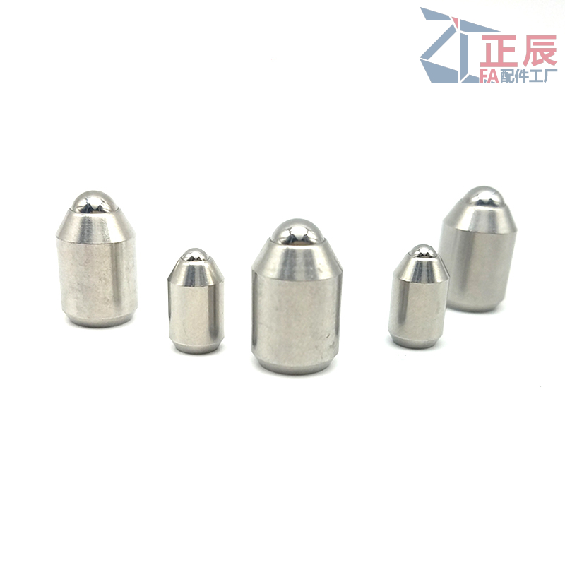 Stainless steel Collar Ball Plungers Plain BSZP