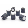 Press Fit Spring Plungers smooth with collar and ball self-clamping