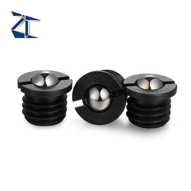 M8 7mm Stainless Steel Threaded Ball Plungers Flanged FBPJ/FBPJS