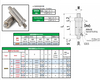 Steel Locking Indexing Plungers Press Fit SXPP
