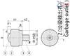 Ball Rollers Milled Screw Mounting Type with Waste Discharge Hole/Slit BCBH