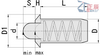 Inch Short Stroke Spring Plunger Set Screw Plungers 