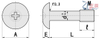 Stainless Steel Truss Head Captive Screws Phillips Drive GUTBJ 