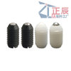 Plastic Ball Plunger with plastic body black BNMN BNZN