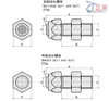 swiveling jack screw PT35 PT36