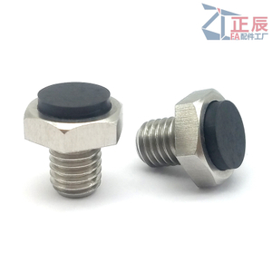 Stop Pins Screw Type with Urethane USTEH USSTEH