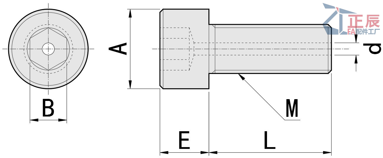 vacuum Socket Cap Vented Screws hollow screw CBAS