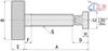 Grub Screws ball-headed thrust point ZT61