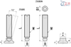 Straight Slot Groove Grub Screw Sets with Ball Point SGBS SGBSN