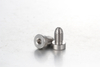 Spring Plungers with ball end and hex socket headed Steel or Stainless Steel BPCT