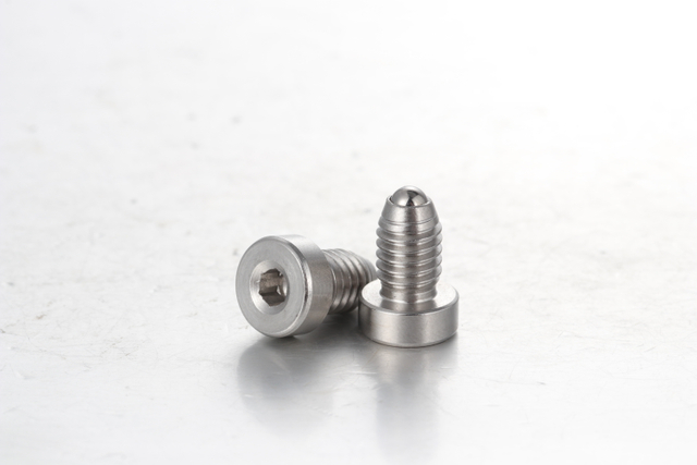 Spring Plungers with ball end and hex socket headed Steel or Stainless Steel BPCT