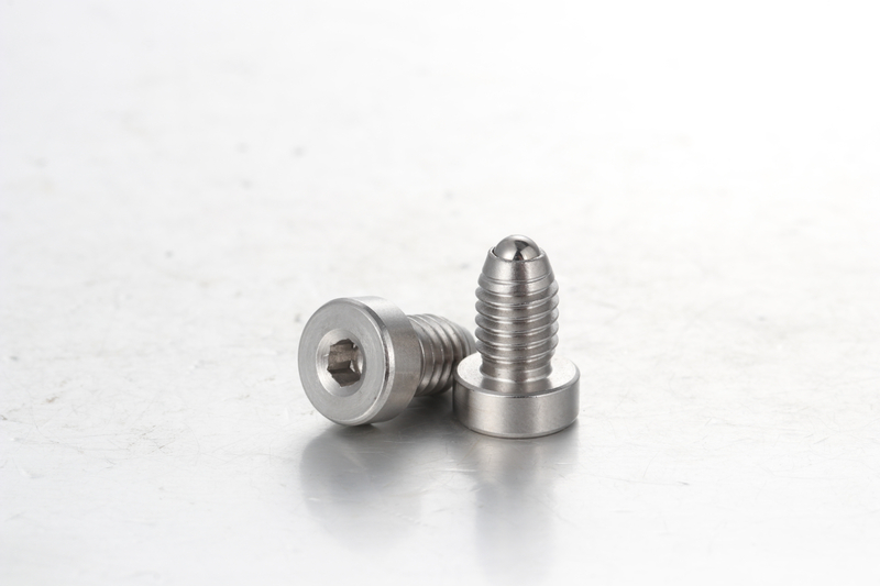 Spring Plungers with ball end and hex socket headed Steel or Stainless Steel BPCT