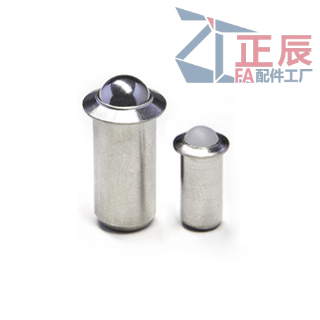 Stainless steel and carbon steel Press Fit Ball Nose Spring Plungers