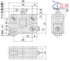 Compact Roller Plungers Load Adjusting CBPJ9