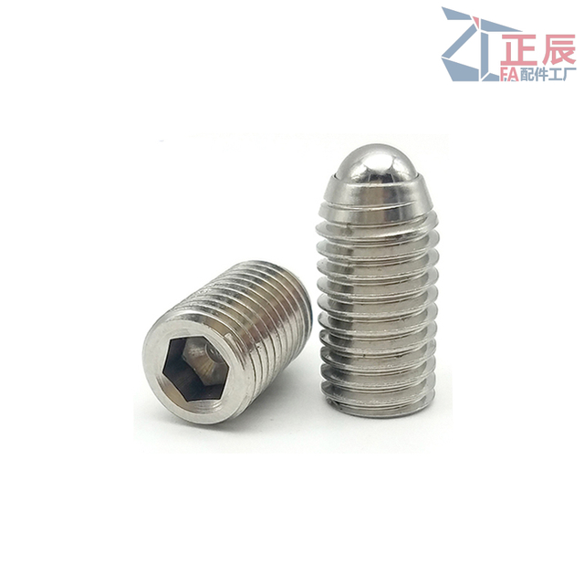 Stainless steel Ball Plungers with ball and ball hardened BMS 