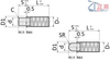 Stainless steel flange Spring Plungers Micro Short MPFS