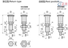 Locking Return Indexing Plungers Tapped Tip PXTAB