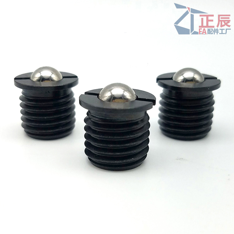 M8 7mm Stainless Steel Threaded Ball Plungers Flanged FBPJ/FBPJS