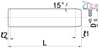 High Precision Dowel Pin Oversized +0.002/0 mm Diameter Tolerance MSV