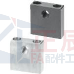 Threaded Stopper Blocks with Counterbores Tapped Holes AJSN