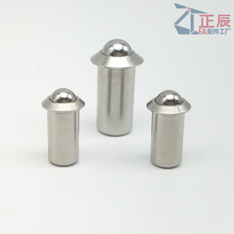 Stainless steel and carbon steel Press Fit Ball Nose Spring Plungers